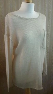Ralph Lauren Linen Crewneck Sweater Denim & Supply In Small - Picture 1 of 6