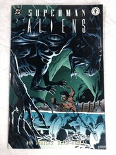 Superman vs. Aliens #1, 2 & 3 Jul, Aug, Sep 1995, DC / Dark Horse) - Fine