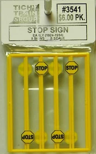 NUOVO S Tichy 3541 segnale di stop stile antico (1924-1954) 8 pezzi - Foto 1 di 1