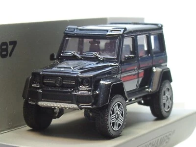 Minichamps BRABUS 4x4 auf Basis Mercedes G 500, 2016, schwarz 870 037204 - 1:87 - Bild 1 von 4