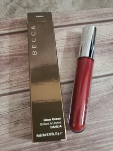 BECCA Glow Gloss 0.18 fl oz NEW IN BOX (Rare Colors) * DHALIA * NIB - Picture 1 of 3