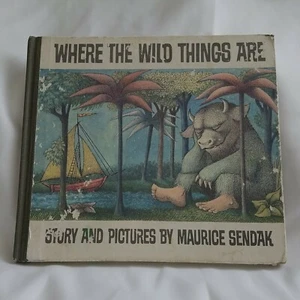 Where the Wild Things Are Maurice Sendak Hardcover 25th Anniversary Edition - Picture 1 of 5