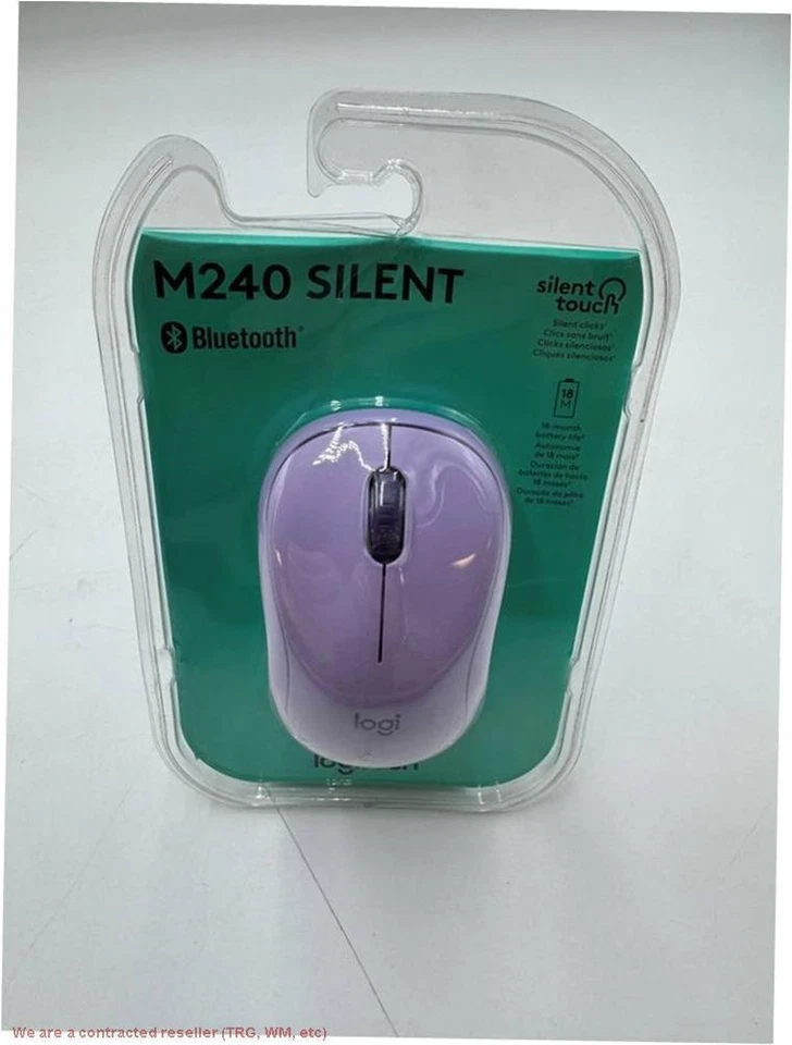 M240 Wireless Mouse - Lavender - Image 1 of 1