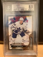 2016-17 Upper Deck Compendium Gold Rookie Auston Matthews RARE POP 3 Maple Leafs