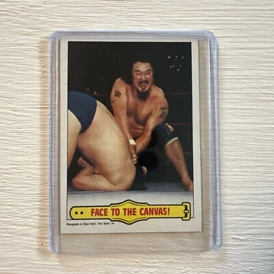 1985 O-Pee-Chee WWF - #43 Mr. Fuji (RC) - Image 1 of 2