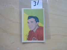 VINTAGE HOCKEY CARD PARKHURST  1952 DETROIT RED WINGS MARTY PAVELICH    NO31