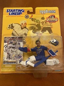 STARTING LINEUP NHL GRANT FUHR 1998 EXTENDED SERIES ST.LOUIS BLUES - Picture 1 of 5