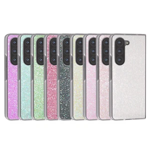 Per Samsung Galaxy Z Fold 6 Nuova Custodia Antiurto Opaca Glitter Slim Pieghevole - Foto 1 di 19
