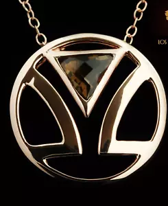 Collar Topacio Chocolate Logo Levian / Edición Limitada y Disponibilidad - Imagen 1 de 5