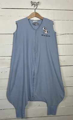 HALO SleepSack Early Walker Large 12 18m Blue Puppy Dog Jersey Material wearable - Image 1 of 4