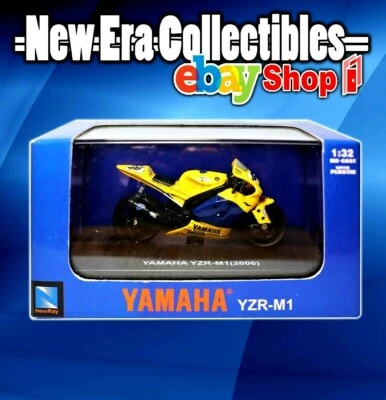 NewRay 2006 Yamaha YZR-M1 1:32 Scale Diecast with Hardcase 2005 - Image 1 of 4
