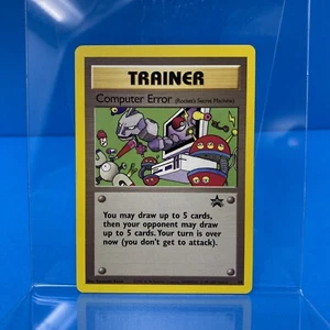 Vintage Rare WOTC Computer Error Rocket's Secret Machine #16 Promo Pokemon Card - Picture 1 of 8