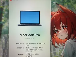 MacBook Pro 15-inch 2017 Intel-core i7 Ram 16gb 1TB Storage Bundle - Picture 1 of 12