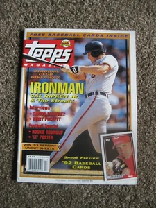 TOPPS MAGAZINE FALL 1991 COLLETORS EDITION #8 - Picture 1 of 8