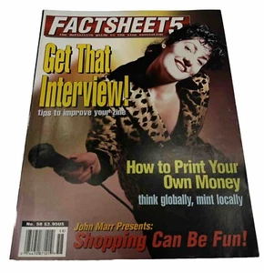 Factsheet Five #58 1995 GUIDE for Zine & Fanzine Ads Culture Reviews VTG October - Picture 1 of 8