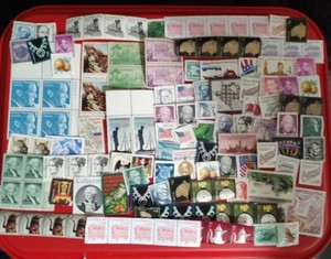 Face Value $11.19 Usa Uncanceled Stamps Off Paper