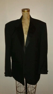 Chaqueta Esmoquin Cuello Muesca Lana Talla 46 L Foto 1 de 4