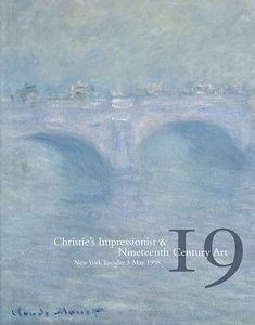 Christie's Impressionist & Nineteenth Century Art Auction Catalog 1998 - Imagen 1 de 2