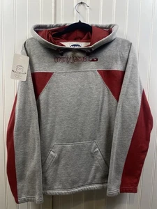 Vintage Y2K Brody Jeans Hoodie Men’s Small Grey Flames Spellout - Bild 1 von 8
