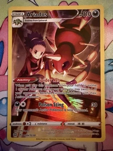 Holo Ariados TG09/TG30 Ultra Rara Stelle Brillanti Pokemon TCG NM 7S - Foto 1 di 2