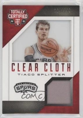 2014-15 Panini Totally Certified Clear Cloth Jersey Red /299 Tiago Splitter #42 - Image 1 of 2