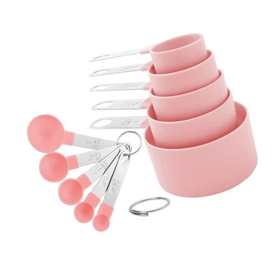 Measuring Cups and Spoons Set, 10-Piece Stackable Kitchen Tools with Stainles... - Image 1 of 4