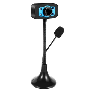 CaméRa Web USB Haute DéFinition Webcam 4 Led Web Cam avec MIC Bureau pour S8316 - Photo 1/8