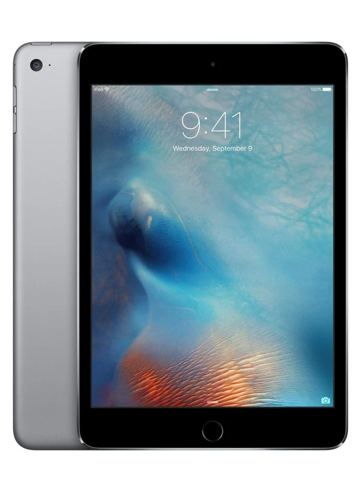 Apple iPad Mini 4 7.9'' 128GB iOS 15.8.4 WiFi Space Grey Tablet MK9N2ZP/A B - Image 1 of 1