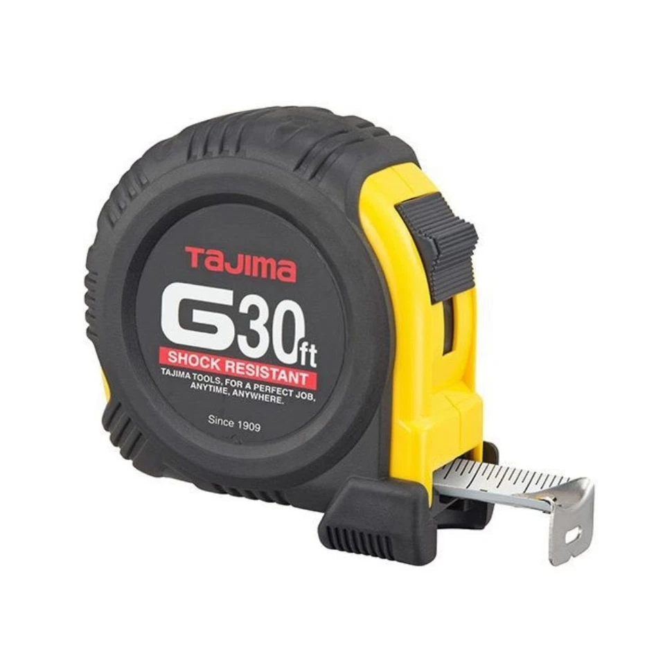 Tajima G-30BW 30 ft. Cinta métrica escala estándar serie G con hoja de acero de 1" Foto 1 de 1