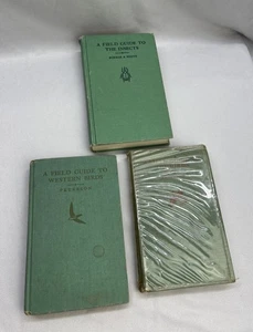 Field Guide Book Lot Insects Borror & White Birds & Western Birds Peterson - Imagen 1 de 18