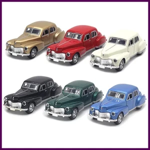 Modellino auto d'epoca convertibile retrò in lega 1:36,modello auto sportiva classica - Foto 1 di 36