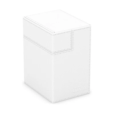 Ultimate Guard Deck Box Flip'n'Tray 133+ Xenoskin - Blanco Nuevo Foto 1 de 2