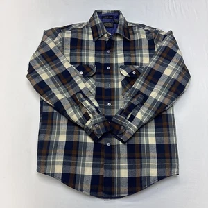 Vintage Sawtooth Outdoors gesteppte Flanell Hemd Jacke Shacket Herren Medium - Bild 1 von 17