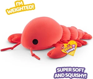 Hug-a-Lumps gewichtetes Plüschtier 1,5 kg - Lenny der Hummer **NEU** - Bild 1 von 1