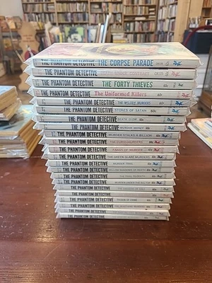 PHANTOM DETECTIVE Corinth Regency 1 - 22 Complete Robert Bonfils Clean Set Foto 1 de 3