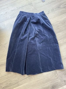 Culottes de terciopelo azul profundo TWCC de colección talla 6 circa años 60 - 70 usados en excelente estado - Imagen 1 de 11
