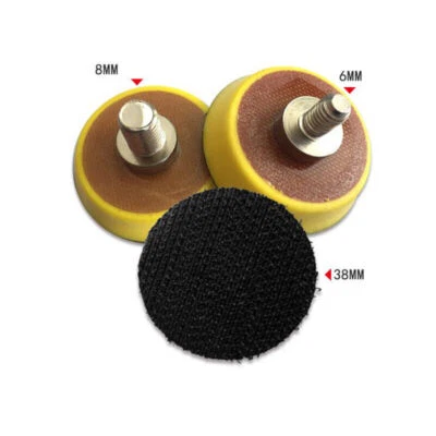 Discs Backing Pad For Drill Grinder M6 M8 ShankHook & Loop 25mm - 150mm Sanding - Image 1 of 4