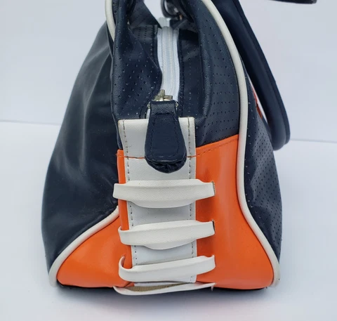 Little Earth Denver Broncos Bag Purse NFL Pro-FAN-Ity Bag Purse Blue Cover