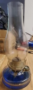 Vintage Lamplight Farms Oil Lamp with Hopnail Base • 13"×5" - Picture 1 of 7