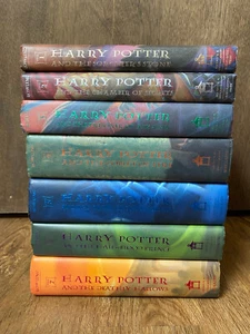 Complete Harry Potter Book Set 1 2 3 4 5 6 7 1st American Edition Hardcover - Imagen 1 de 15