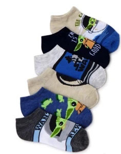 Baby Yoda Mandalorian Star Wars Socks Size S M L Boys Girls NWT - Picture 1 of 1