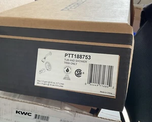 Peerless Wannen- und Duschverkleidungsset in poliertem Chrom PTT188753 M15 - Bild 1 von 11