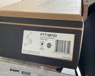 Peerless Tub and Shower Trim Kit in Polished Chrome PTT188753 M15 - Image 1 of 4