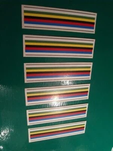 H Lloyd Cycles world champion stripes/bands. VERY fine material. Buy more & save - Picture 1 of 5