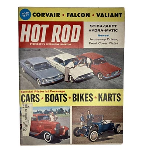 Hot Rod Magazin Vintage Februar 1960 Corvair Falcon Valiant Original nicht Repr - Bild 1 von 2