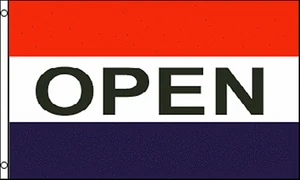 OFFENE 5'x3' SCHWERLAST NYLON Flagge - LETZTE - Bild 1 von 1