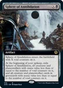x1 Sphere of Annihilation - Extended Art R MTG Adventures in the Forgotten Realm - Picture 1 of 1