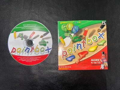 Junior PAINTBOX (Ages 4 to 12) (PC-CD, 2002) for Windows - CD in SLEEVE - Image 1 of 3