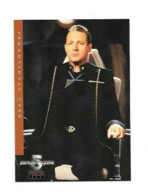 1997 BABYLON 5 SEASON FOUR PREMIUM PROMO CARD FREE SHIPPING - Image 1 of 2