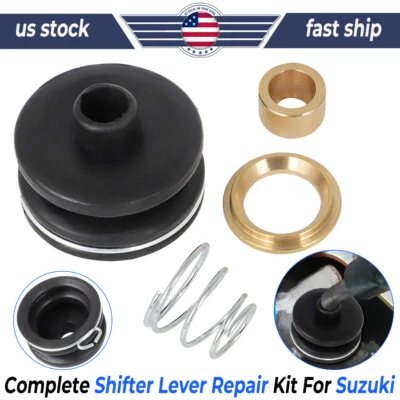 For Suzuki SideKick Geo Tracker 5speed Shifter Lever Repair Kit Bushings Spring Foto 1 de 4